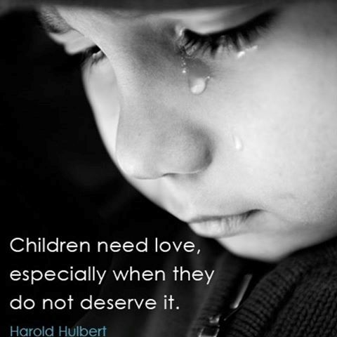 Children need love, especially when they do not deserve it. —Harold Hulburt