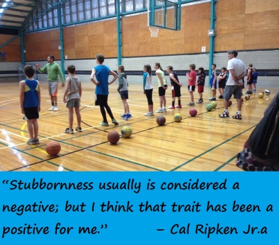 “Stubbornness usually is considered a negative; but I think that trait has been a positive for me.”– Cal Ripken Jr.