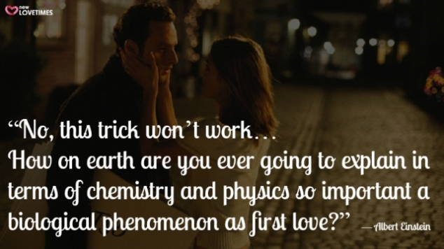 No, this trick won't work. How on earth are you ever going to explain in terms of chemistry and physics so important a biological phenomenon as first love